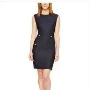 Calvin Klein Collection Navy Mini Dress
